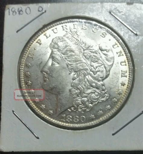 1880 - O $1 Morgan Silver Dollar