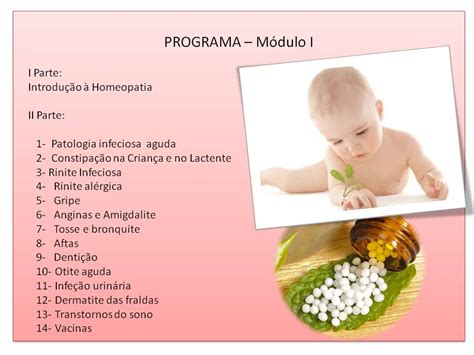 Curso de Homeopatia Pediátrica para Pais – Centro de Homeopatia do Algarve