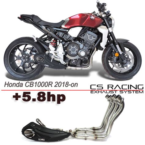 2018-23 Honda CB1000R CS Racing Full Exhaust | Muffler + Headers + dB