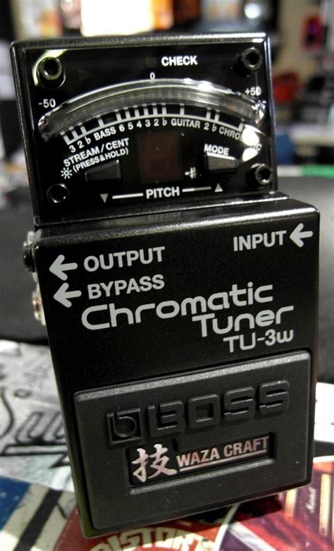 Boss TU-3W Waza Craft Chromatic Tuner with Bypass | TalkBass.com