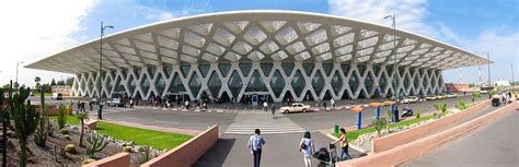 Der Flughafen Marrakesch-Menara (RAK) in Marokko