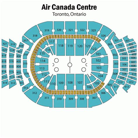 Scotiabank Arena Seating Chart Maple Leafs - Arena Seating Chart