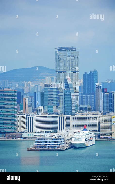 cruise boat terminal Kowloon Hong Kong China Stock Photo - Alamy