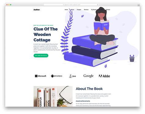 22 Best Books Website Templates For Bookstores & Publishers