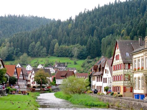 Schiltach after the rain, Black Forest, Germany | Black forest, Village, Places to travel