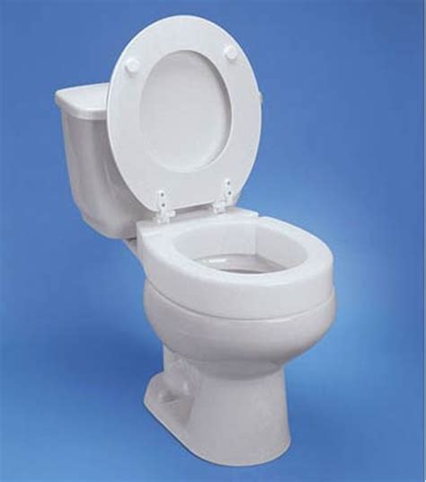 Maddak Tall-Ette Hinged Elevated Standard Toilet Seat