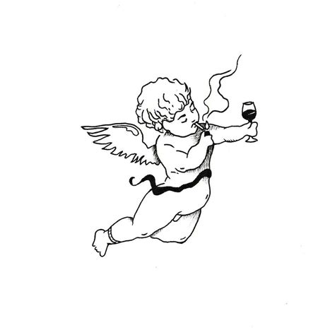 Cupid Angel Tattoo | Cupid tattoo, Aesthetic tattoo, Cherub tattoo