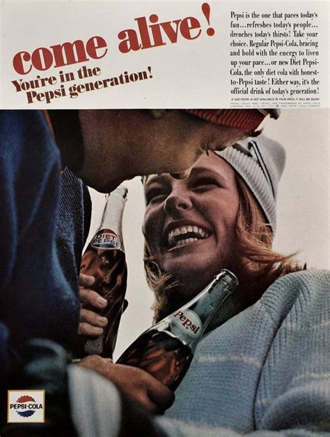 1964 Pepsi Cola Diet Pepsi Ad Man & Woman Laughing Come | Etsy | Pepsi ...