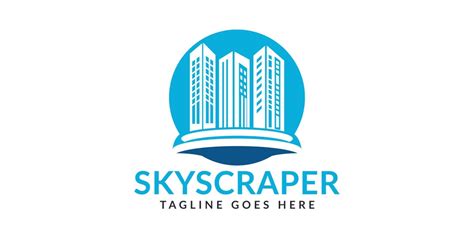 Skyscraper Logo Design by IKAlvi | Codester