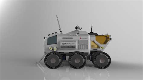 3D model Mars Surface Rover VR / AR / low-poly | CGTrader