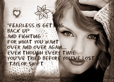 Fearless quote By Taylor swift! - Taylor Swift - Fanpop