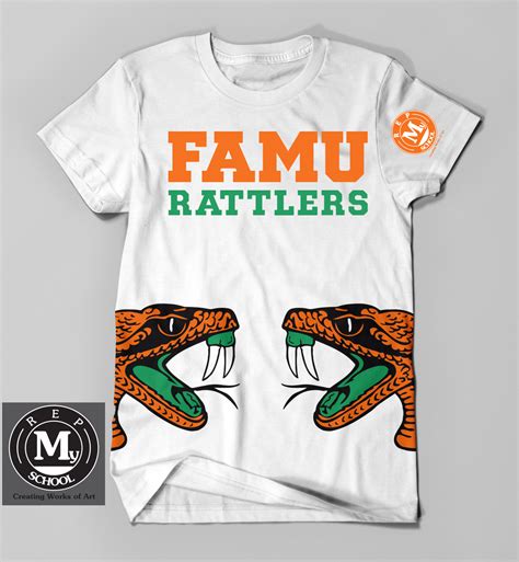 FAMU RATTLERS Shirt | Shirts, College outfits, Mens tshirts