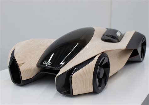 Futuristic Vehicle, Future Car, Audi Wood Aerodynamics Concept by Pavol ...