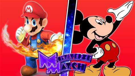 Mario VS Mickey Mouse by supercharlie623 on DeviantArt