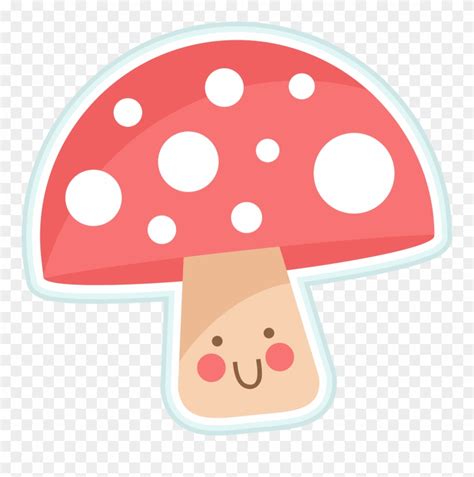 Mushrooms clipart cute, Mushrooms cute Transparent FREE for download on ...