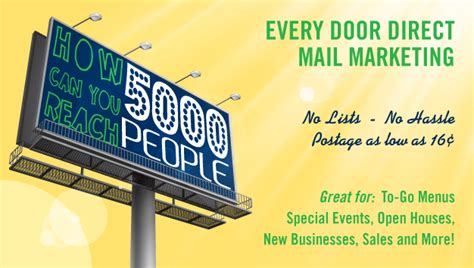 Every Door Direct Mail – Rogers Printing and Promotional