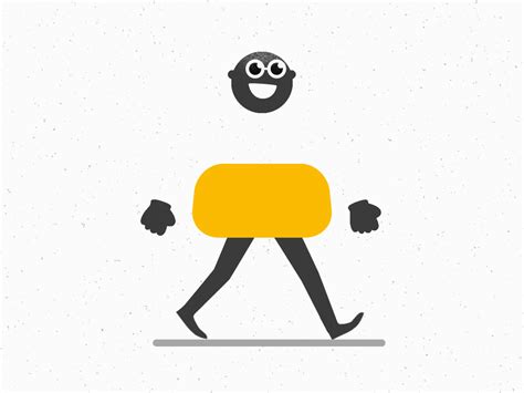 Walk cycle animation by Mahan Gholizadeh on Dribbble