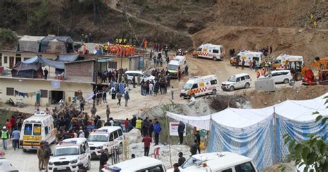 Indian rescuers reach 41 workers trapped in collapsed mountain tunnel ...