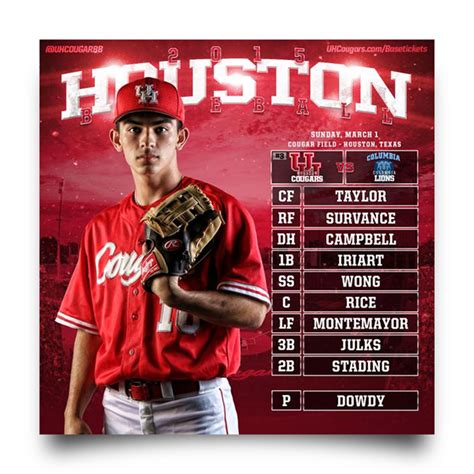 2015 Houston Baseball Graphics on Behance