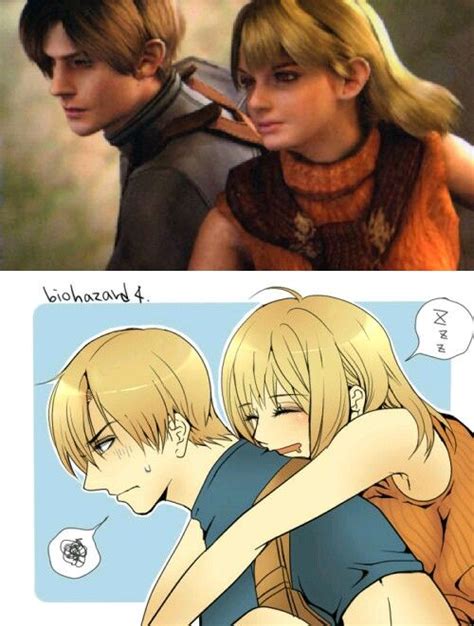 Resident Evil 4 Ashley And Leon Finale Scene Comparison Original Vs Remake - Photos