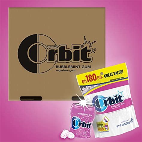 ORBIT Sugar Free Bubblemint Bulk Chewing Gum Bulk, 470 pieces | Pricepulse