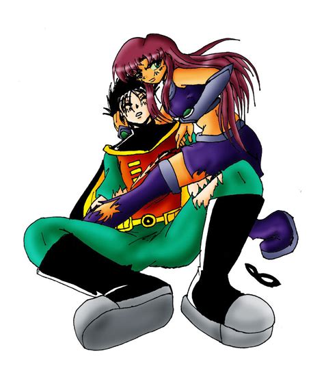 TT- Robine and StarFire by Dawnrie on DeviantArt