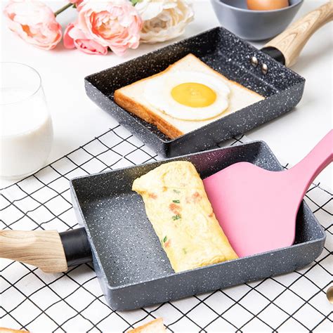 Tamagoyaki Japanese Omelette Pan/Egg Pan, Hard Anodized Non-Stick ...