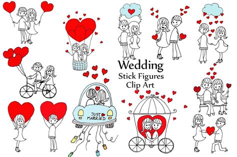 wedding stick figures clipart 10 free Cliparts | Download images on Clipground 2024