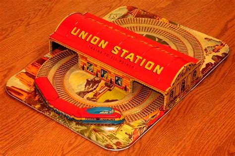 Vintage Mystery Union Station Toy Train Set, No. 360, By T… | Flickr