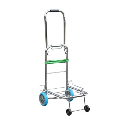 Buy MD'S HomeMD'S Home Foldable Luggage Trolley Cart Goods Luggage Carrying Trolley with Wheels ...