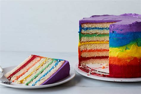 Rainbow Cake Recipe (with Video)
