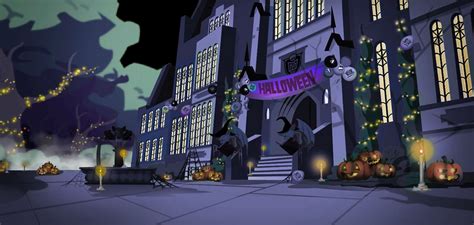 School Halloween Background by ThestralWizard on DeviantArt