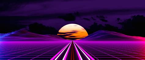 Retro Outrun Road 4k, HD Artist, 4k Wallpapers, Images, Backgrounds, Photos and Pictures