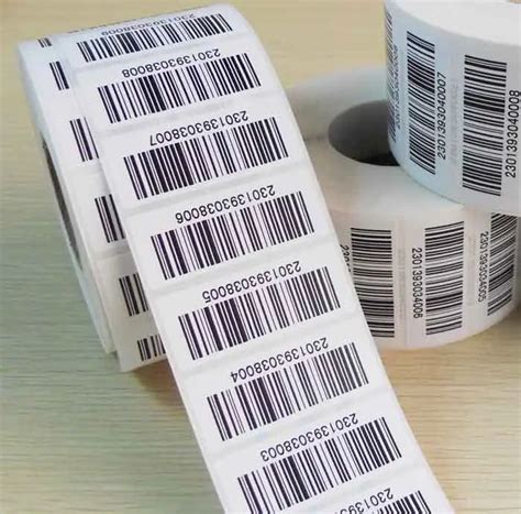 Custom 1000pcs/lot sticker printing barcode EAN UPC bar code labels ...