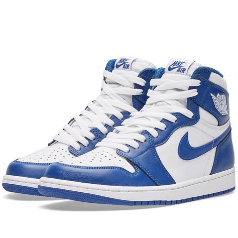 Nike Air Jordan 1 Retro High OG (White & Storm Blue)