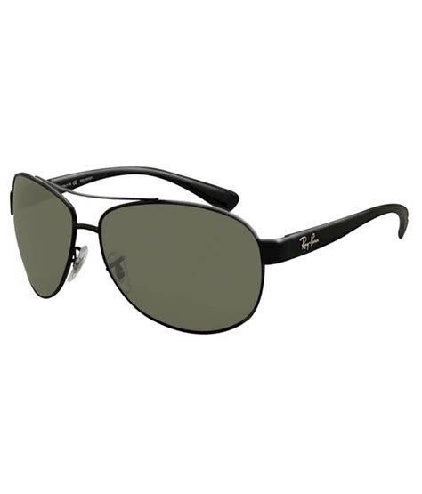 Ray-Ban Green Polarized Aviator Sunglasses (RB3386 002/9A 63-13) - Buy Ray-Ban Green Polarized ...