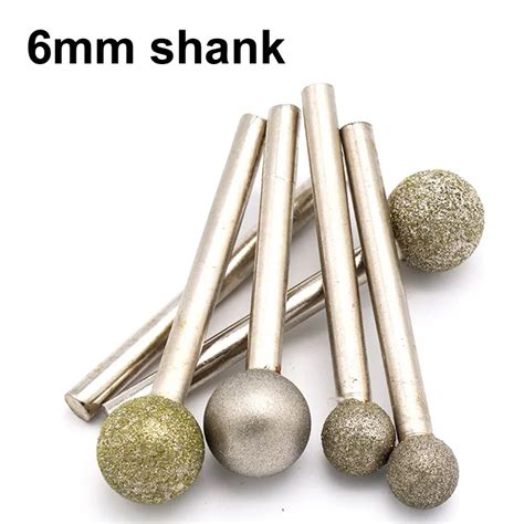 Aliexpress.com : Buy 6mm Shank Handle High grade Diamond Grinding Head ...