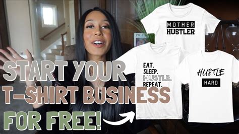 How to Start a t-shirt Business for Free | 2020 - YouTube