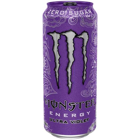 Monster Energy Ultra Violet, Sugar Free Energy Drink - Shop Sports ...