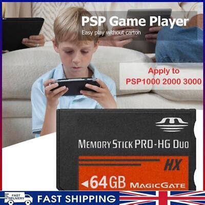 UK Memory Stick MS Pro-HG Duo Speed Memory Card for PSP 1000 2000 3000 ...