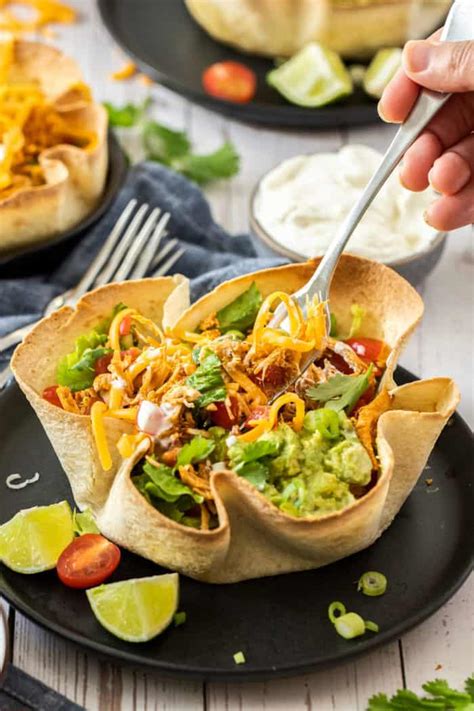 Easy Baked Tortilla Bowls | Sustainable Cooks