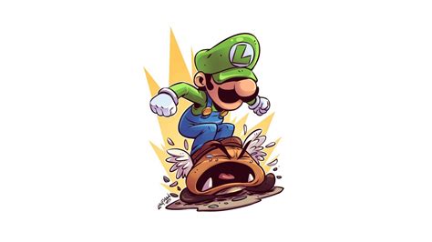 luigi with green hat with white background hd games Wallpapers | HD ...