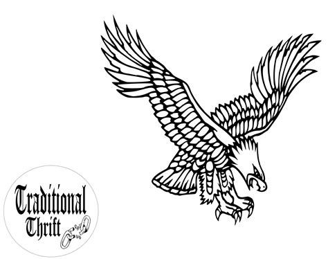 Flying Eagle Tattoo