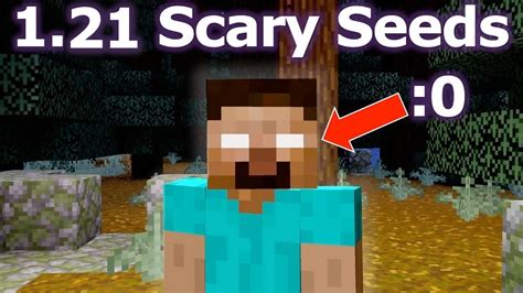 Playing the SCARIEST Minecraft Seeds in 1.21... (terrifying scary seeds :0) - YouTube