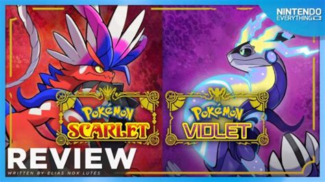 Pokemon Scarlet and Pokemon Violet review for Nintendo Switch