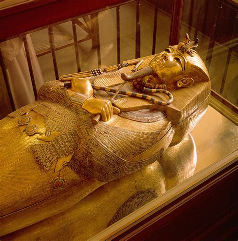 Sarcophagus Of King Tutankhamun Photograph by George Holton - Pixels Merch