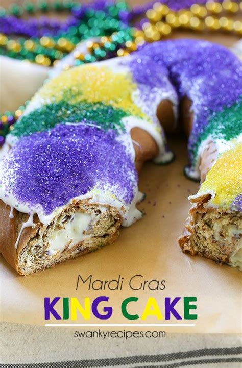 Cream Cheese King Cake - Celebrate Mardi Gras with this cream cheese ...