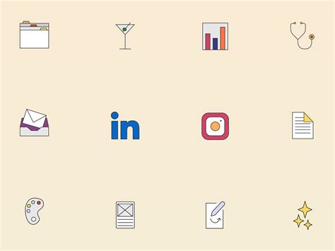 Misc Icons by Erin Ternes on Dribbble