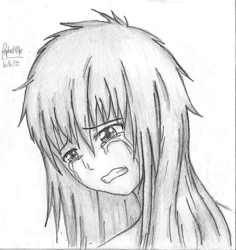 2560x1440px, 2K Free download | 3 Latest Pencil Drawings Sad Anime Girl Drawing Easy, easy sad ...