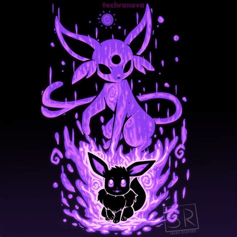 The Psychic Evolution Within by SarahRichford on DeviantArt | Pokemon umbreon, Pokemon eevee ...